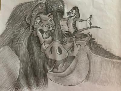 Simba y sus amigos